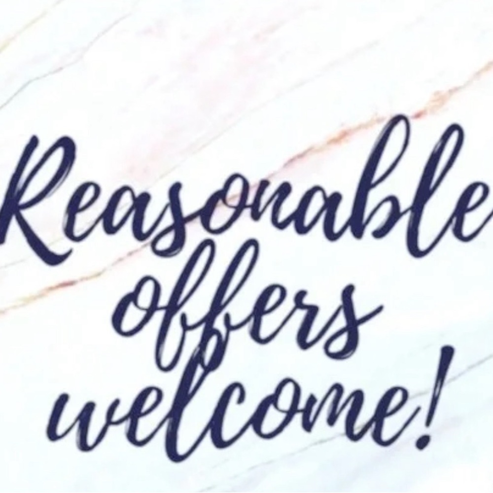 Reasonable Offers Welcome Sign